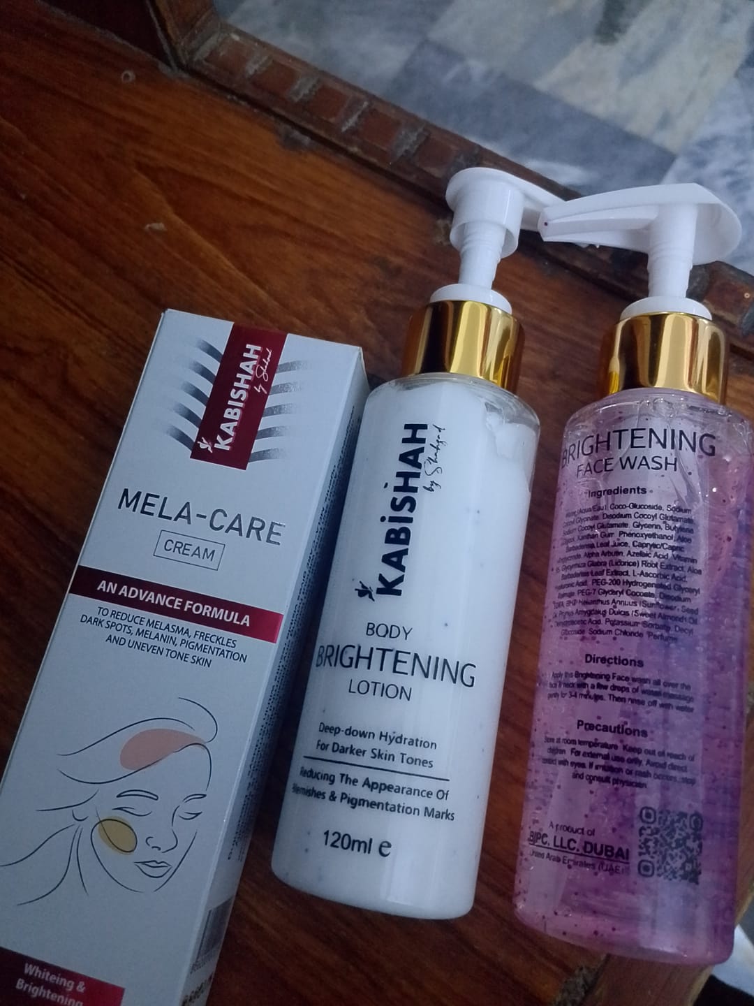 Customer photo review of Complete Fairness Radiance Bundle: Whitening Trio