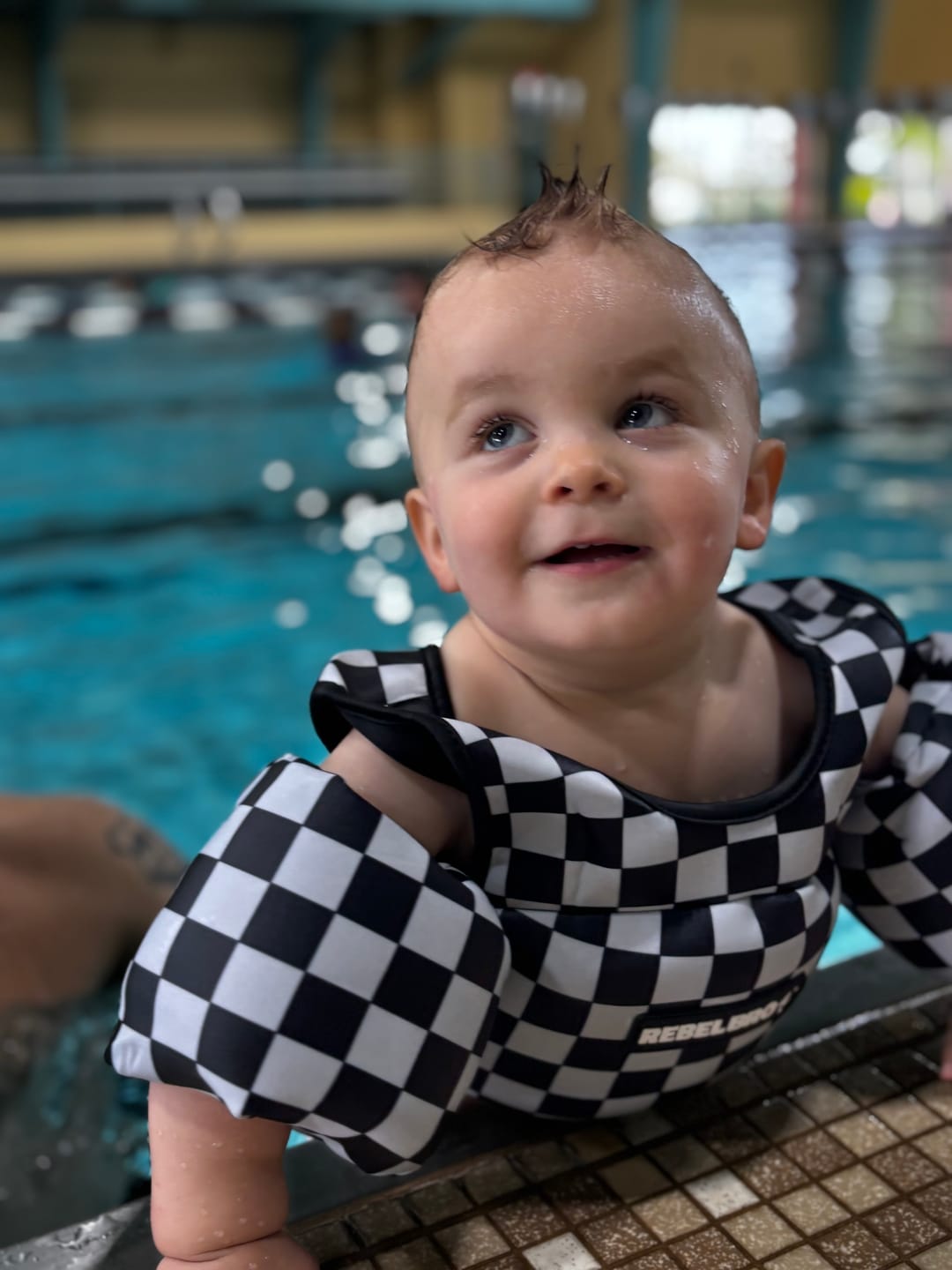 Customer photo review of Neoprene Swim Vest in Venice