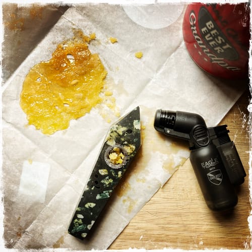 Customer photo review of Watermelon Papaya Shatter