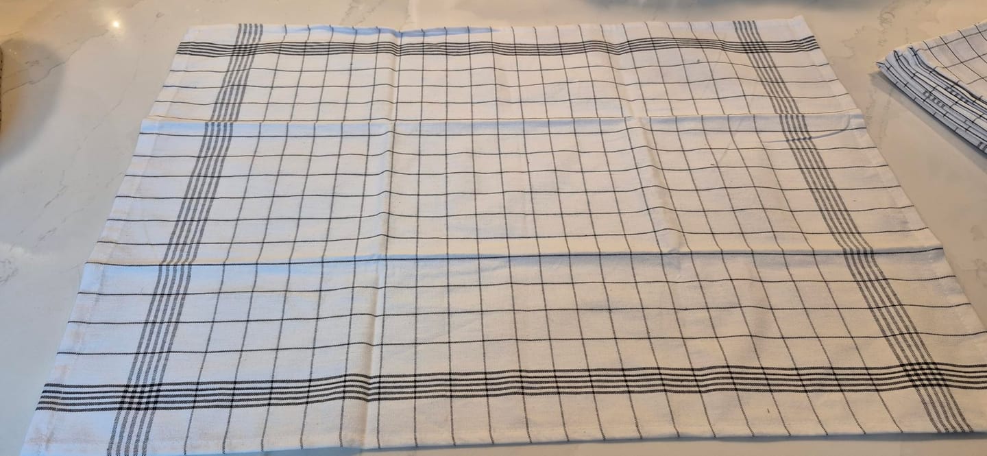 Customer photo review of Magicwipe® Premium Cotton Tea Towels (50 × 70 cm)
