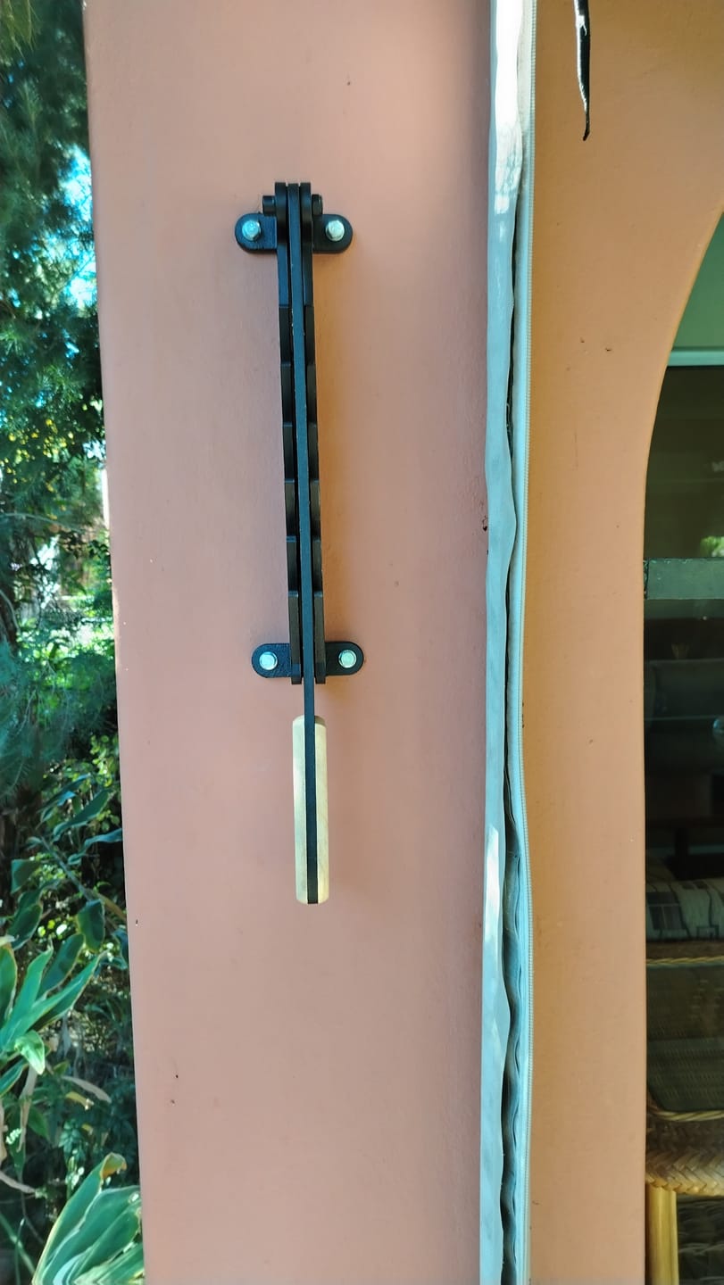 Customer photo review of BraaiPlank™ Wall Mounted Wood Kindling Splitter