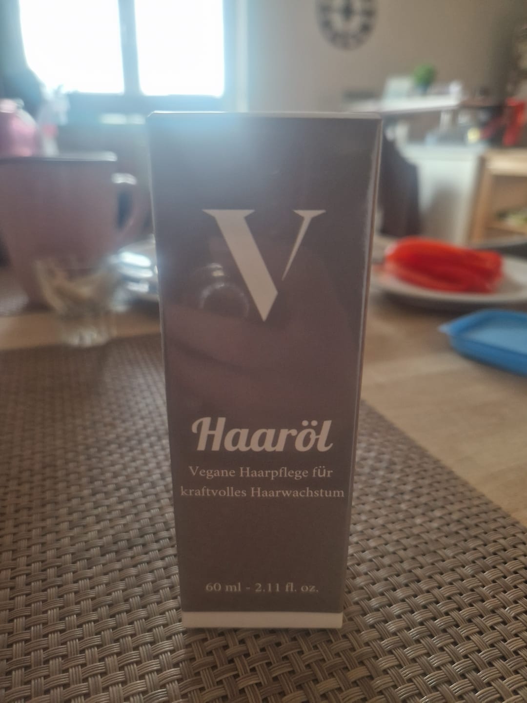 Customer photo review of Veganes Haaröl für schnelles Wachstum