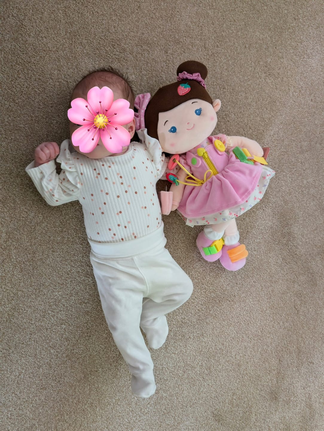 Customer photo review of Personalized Jucy Girl Joosee - Montessori Doll