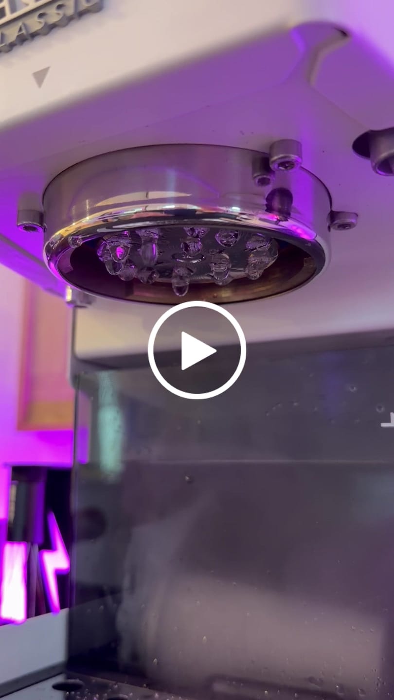 Customer video review of High Diffusion Espresso Shower Screen - Gaggia