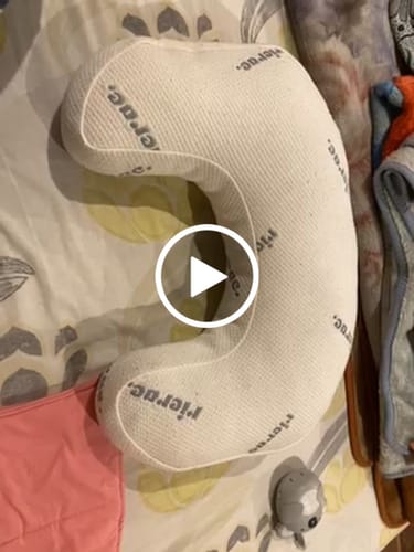 Customer video review of Wrap Around Nursing Pillow - Rollic