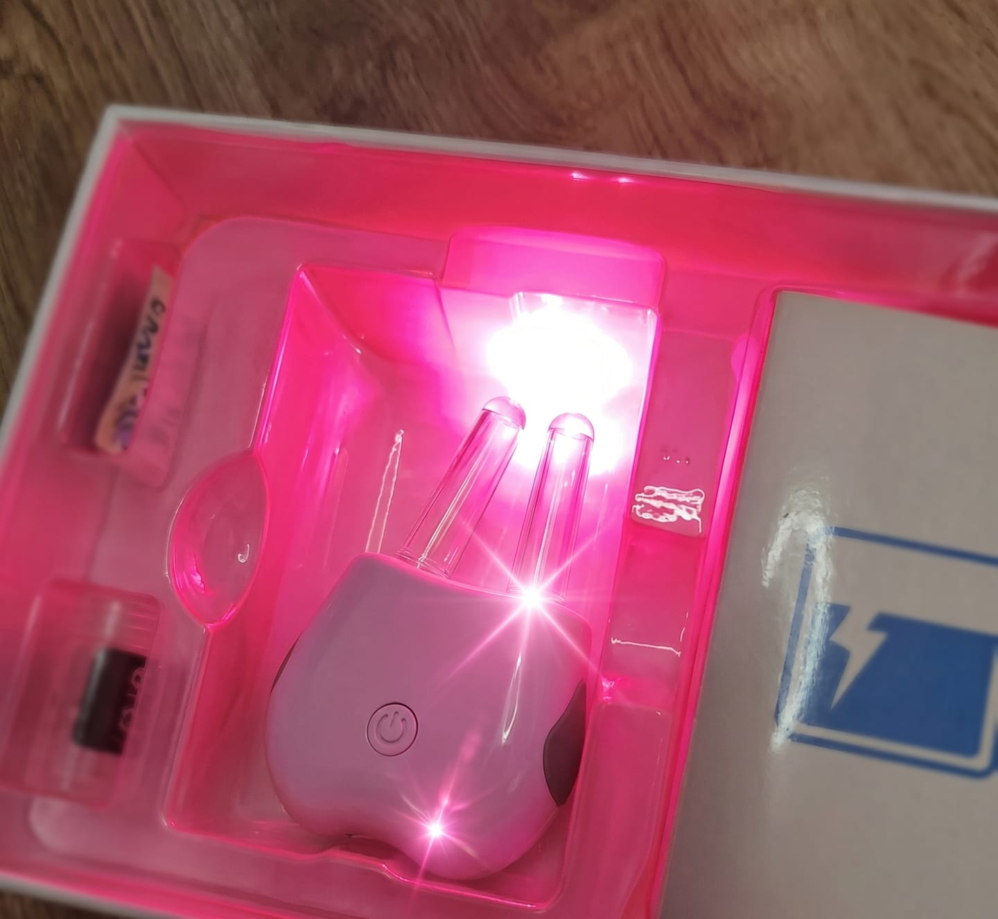 Customer photo review of Nasera™ Terapia Nasal de Luz Roja