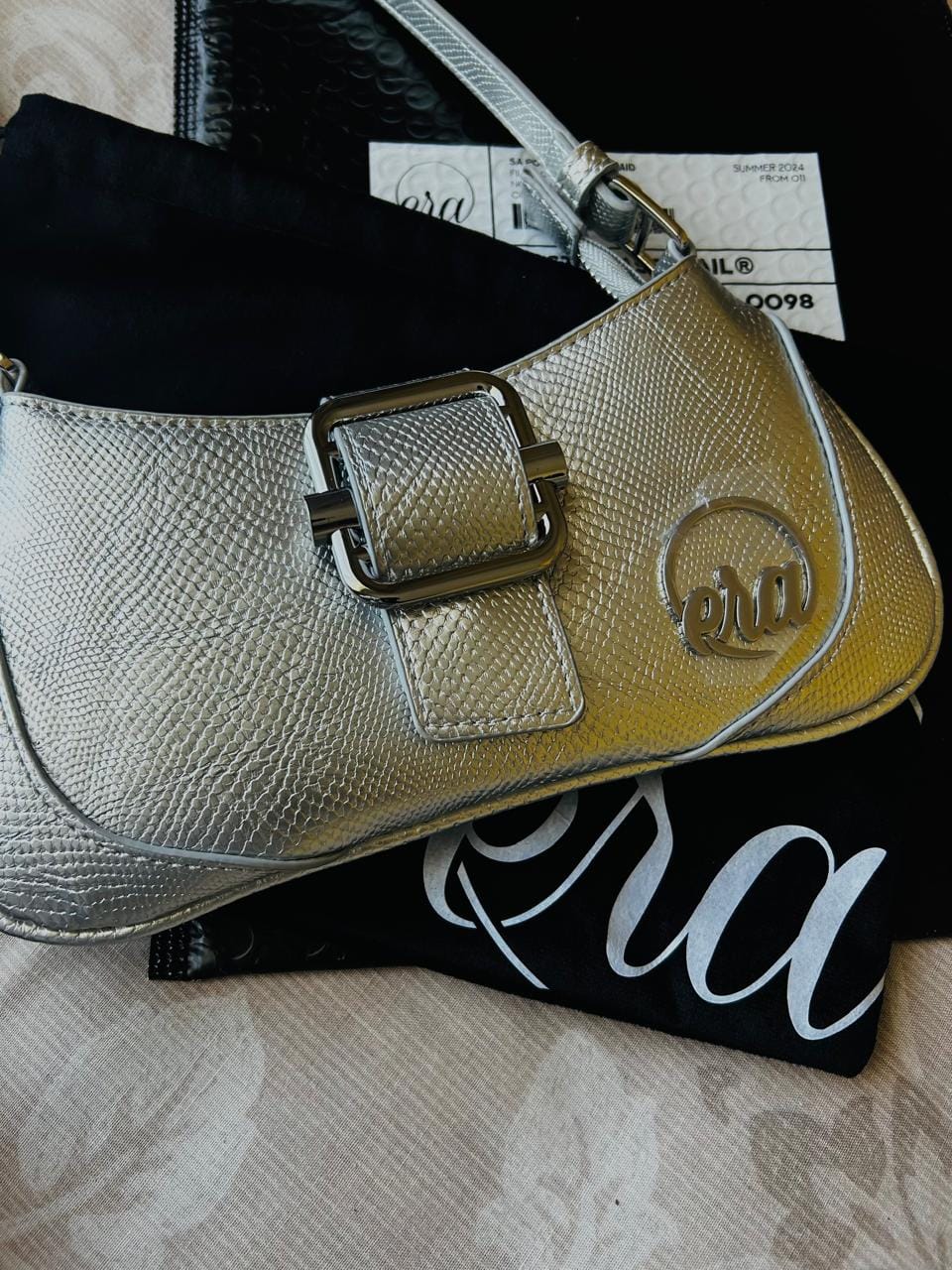 Customer photo review of Silver Lily Shoulder Bag