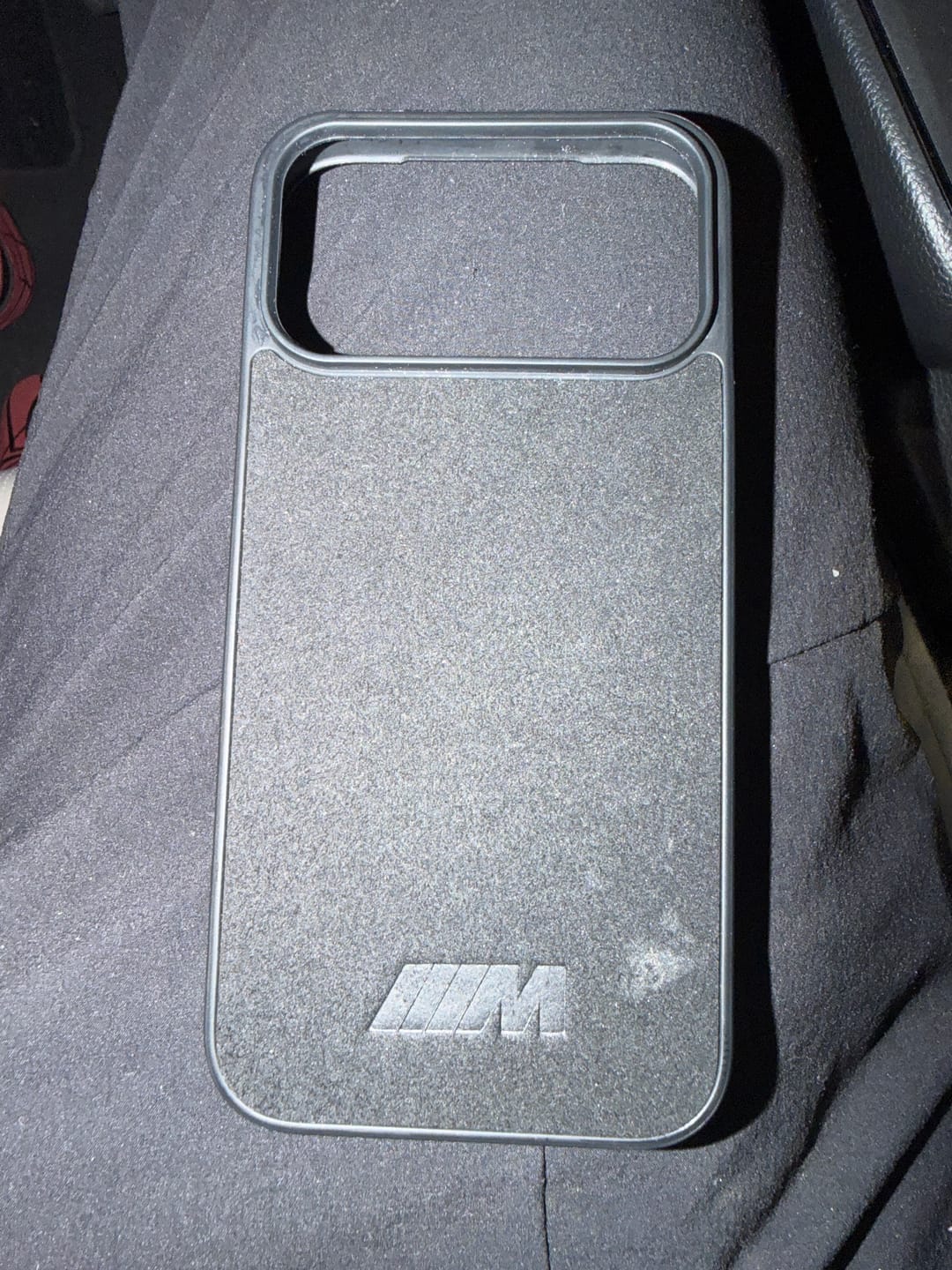 Customer photo review of BMW M ALCANTARA IPHONE CASE