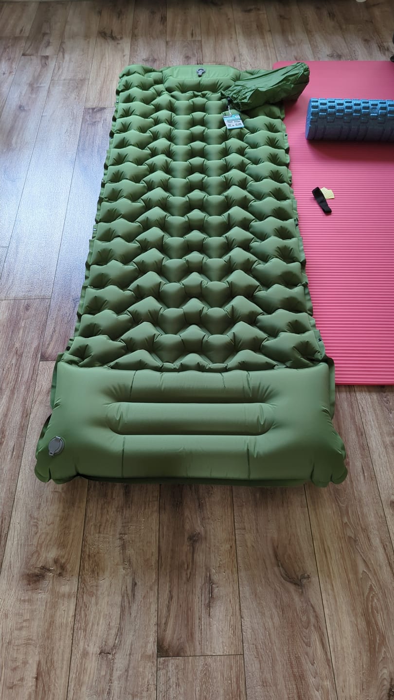 Customer photo review of Ultraleichte & kompakte Isomatte - perfekt für unterwegs