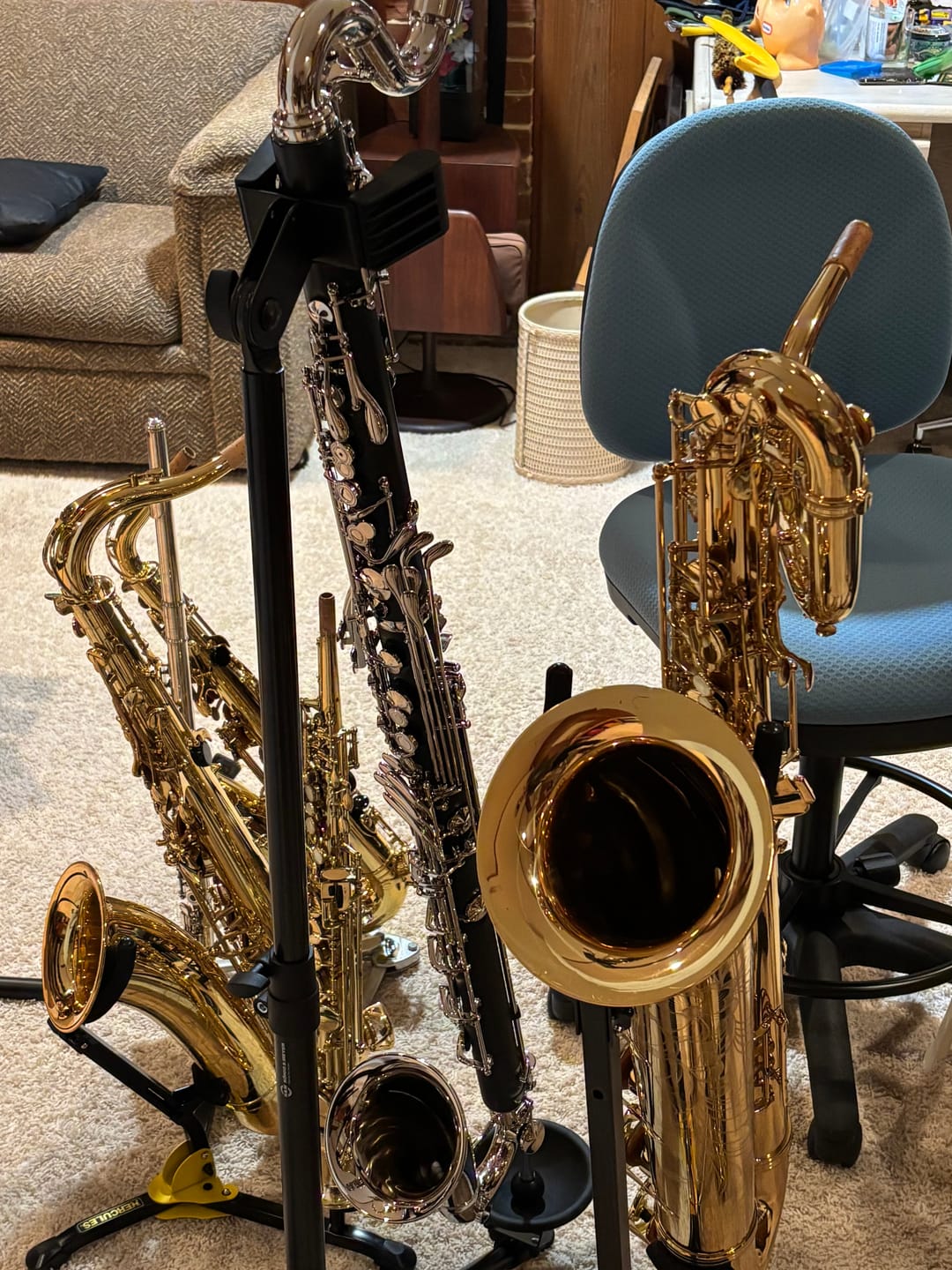 Customer photo review of Alpha Low C Bass Clarinet