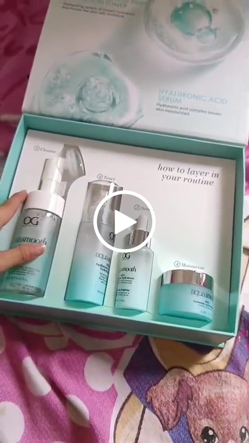 Customer video review of KIT DE ÁCIDO HIALURÓNICO