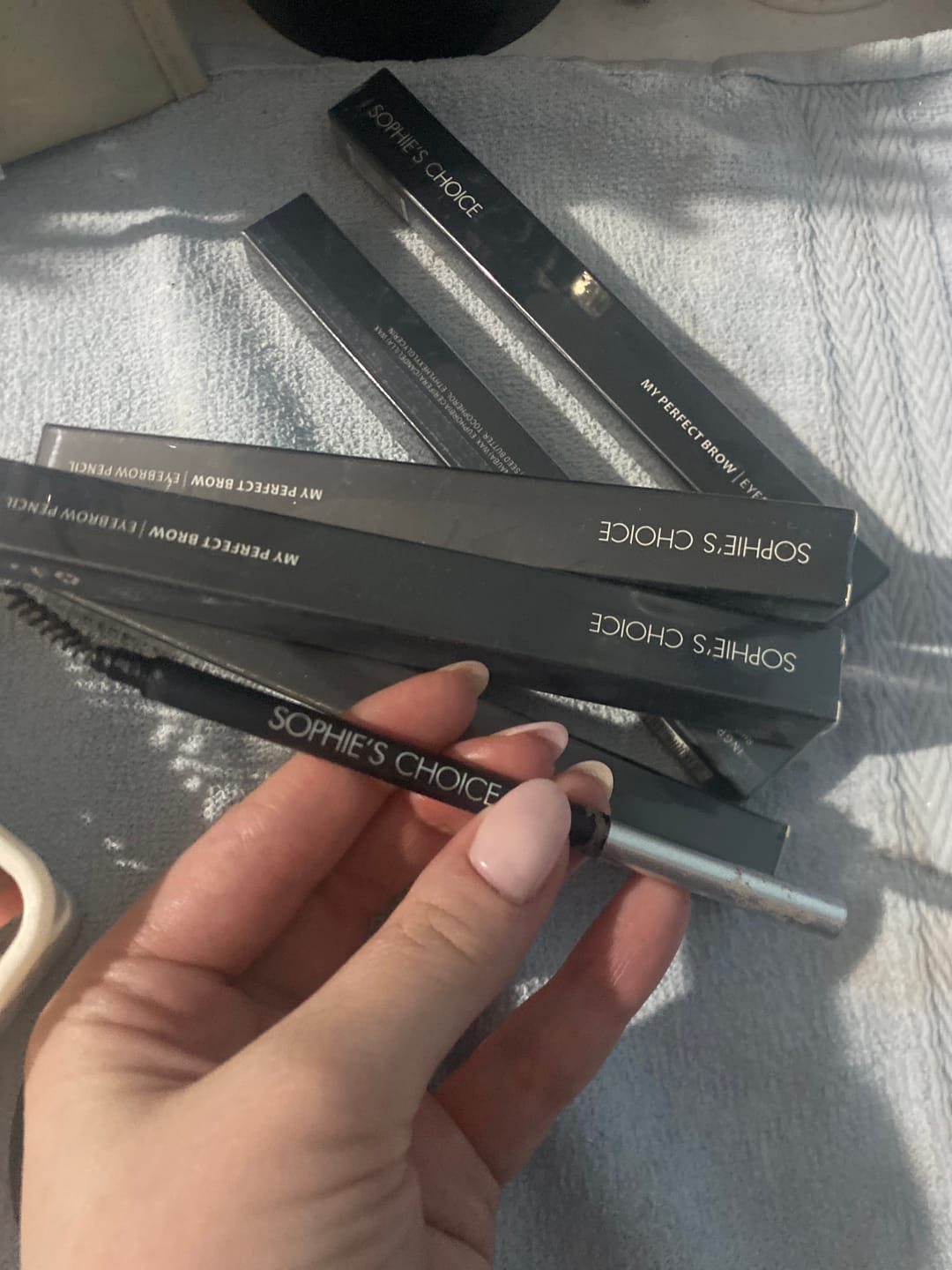 Customer photo review of Olovka za obrve My Perfect Brow – 20 medium brown