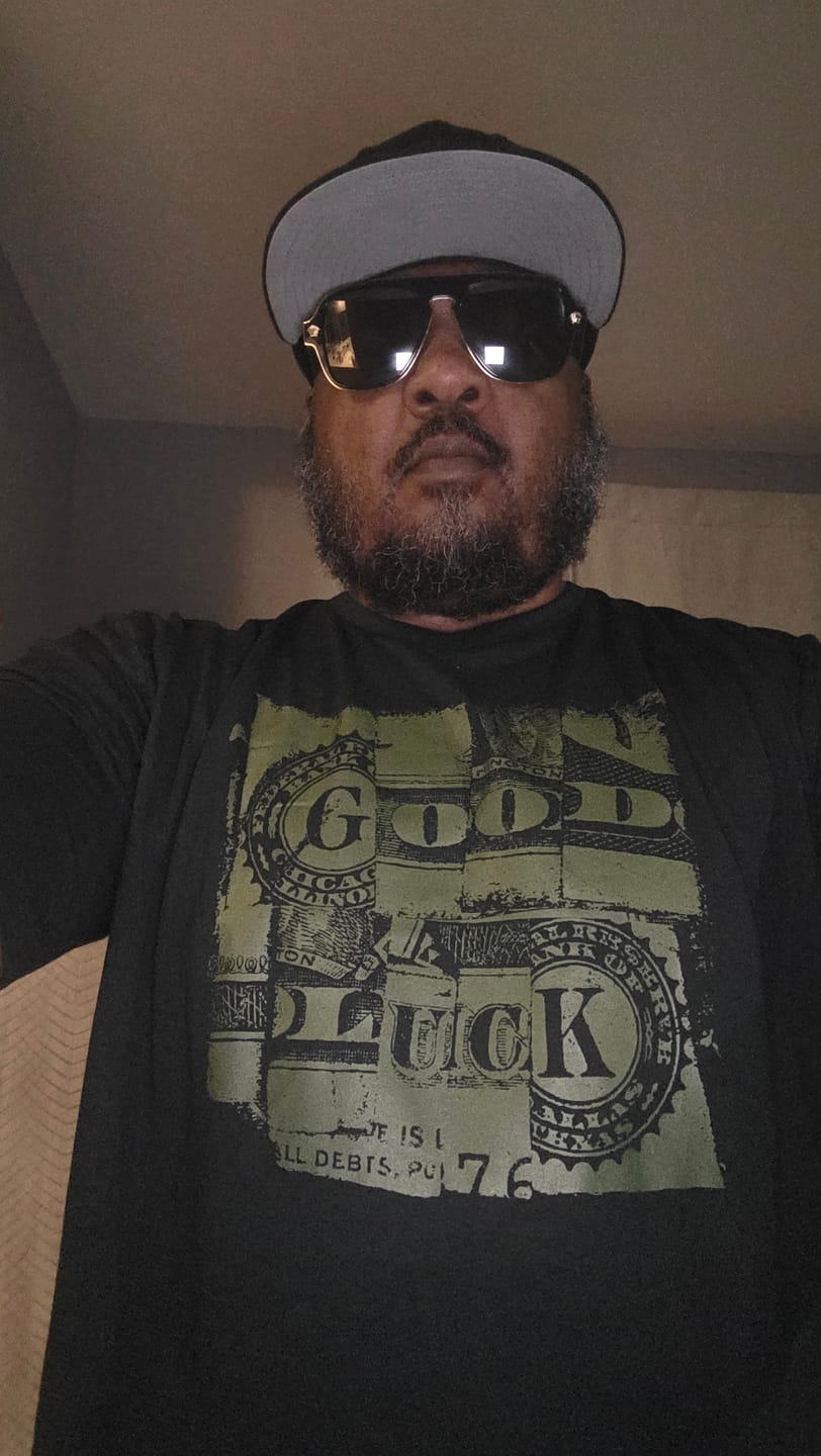 Customer photo review of Good Luck Tee