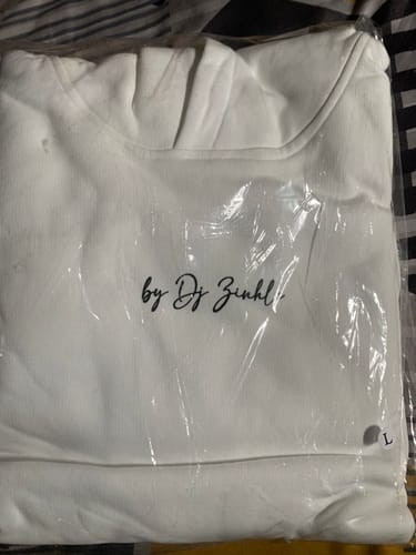 Customer photo review of Bestie Icon Hoodie– Zee Nation Fest Edition (WHITE)