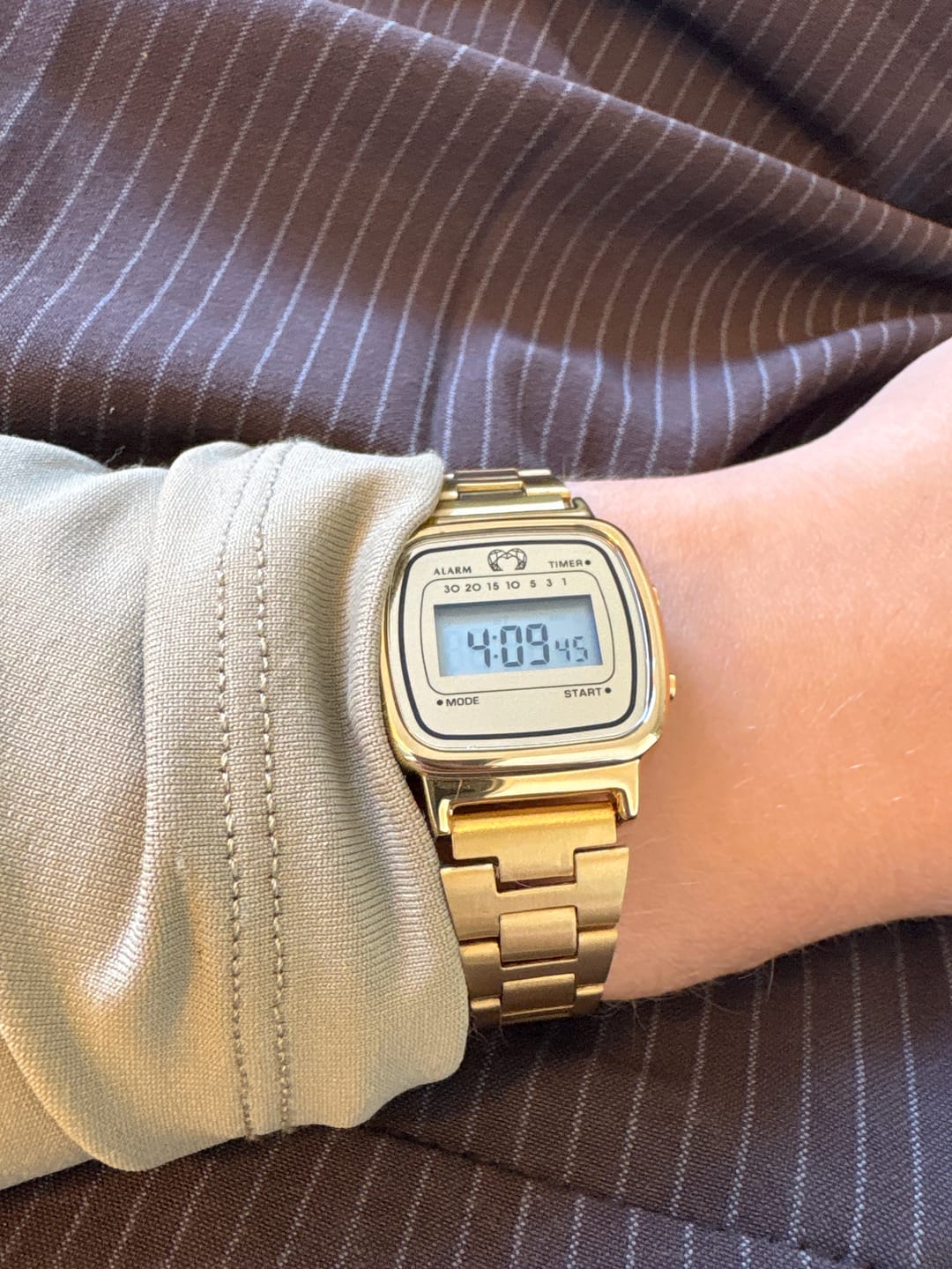 Customer photo review of Reloj Vintage Mini ~ GoldPassion