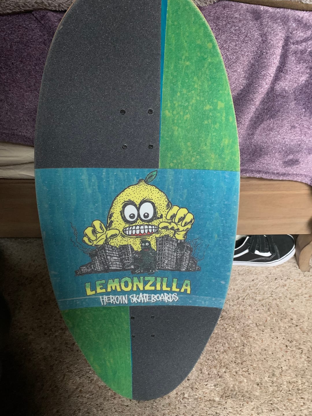 Customer photo review of HEROIN LEMONZILLA 13.5 DECK