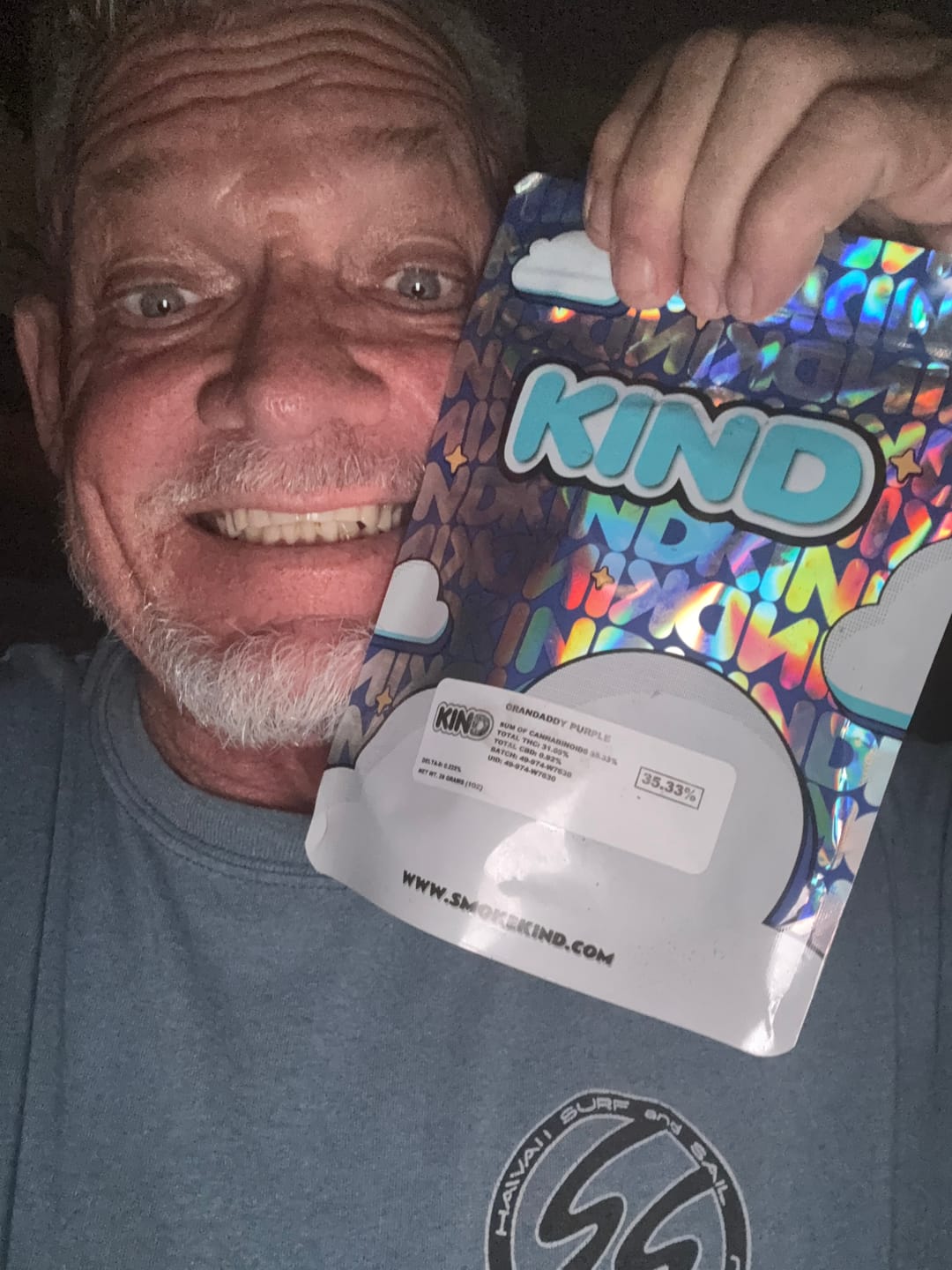 Customer photo review of Granddaddy Purple - 28 Grams - Indica