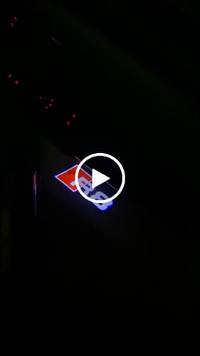 Customer video review of AUDI DOOR LIGHTS