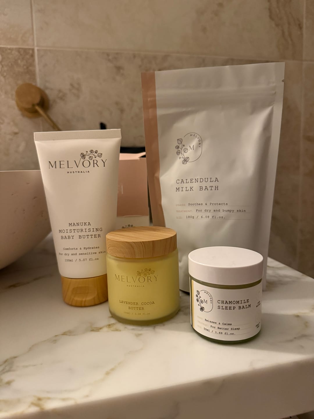Customer photo review of Skin Rescue Set Lavender & Calendula