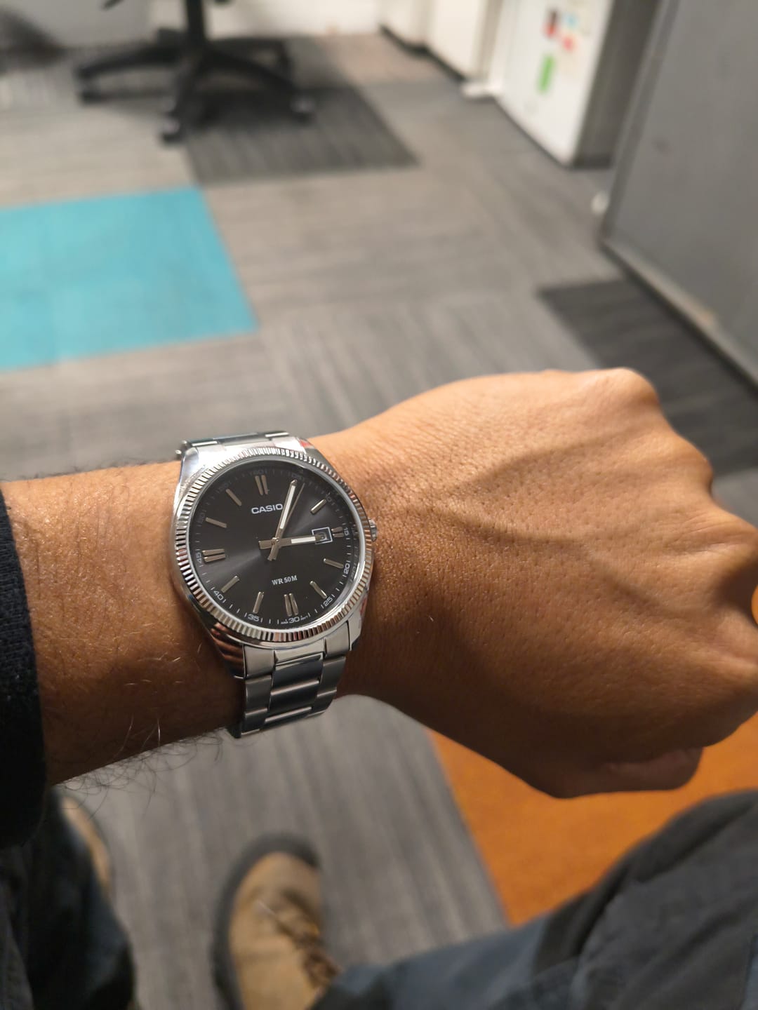 Customer photo review of Reloj Casio Análogo MTP-1302D-1A1V Negro 38,5mm