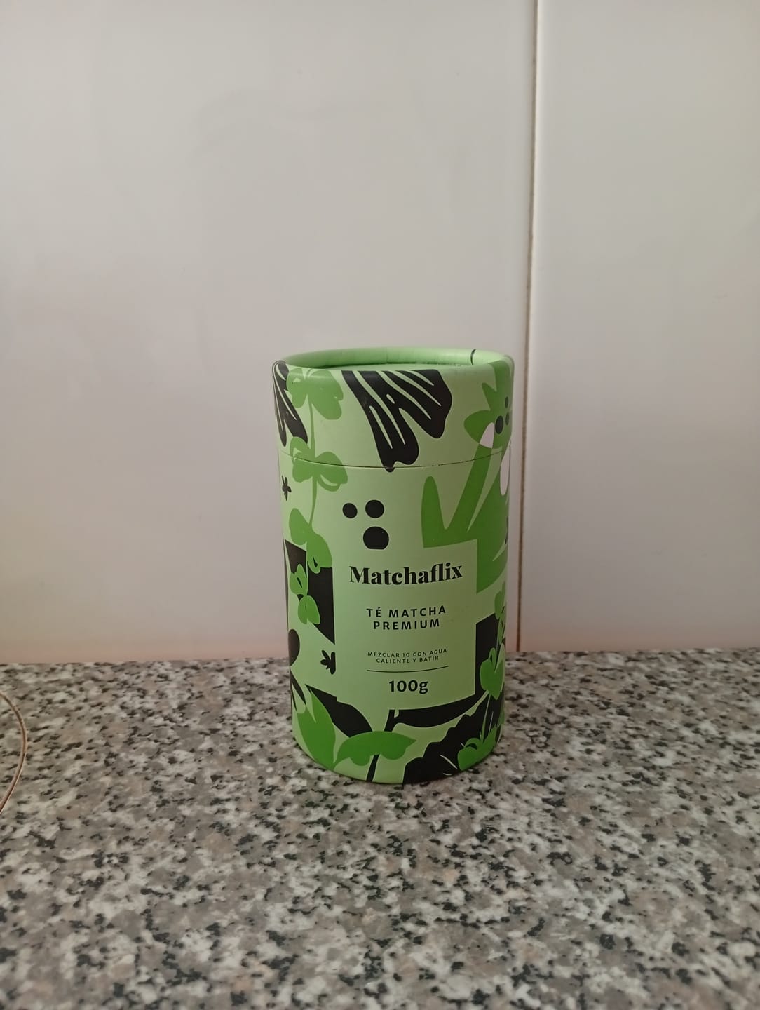Customer photo review of Té Matcha Premium 100%