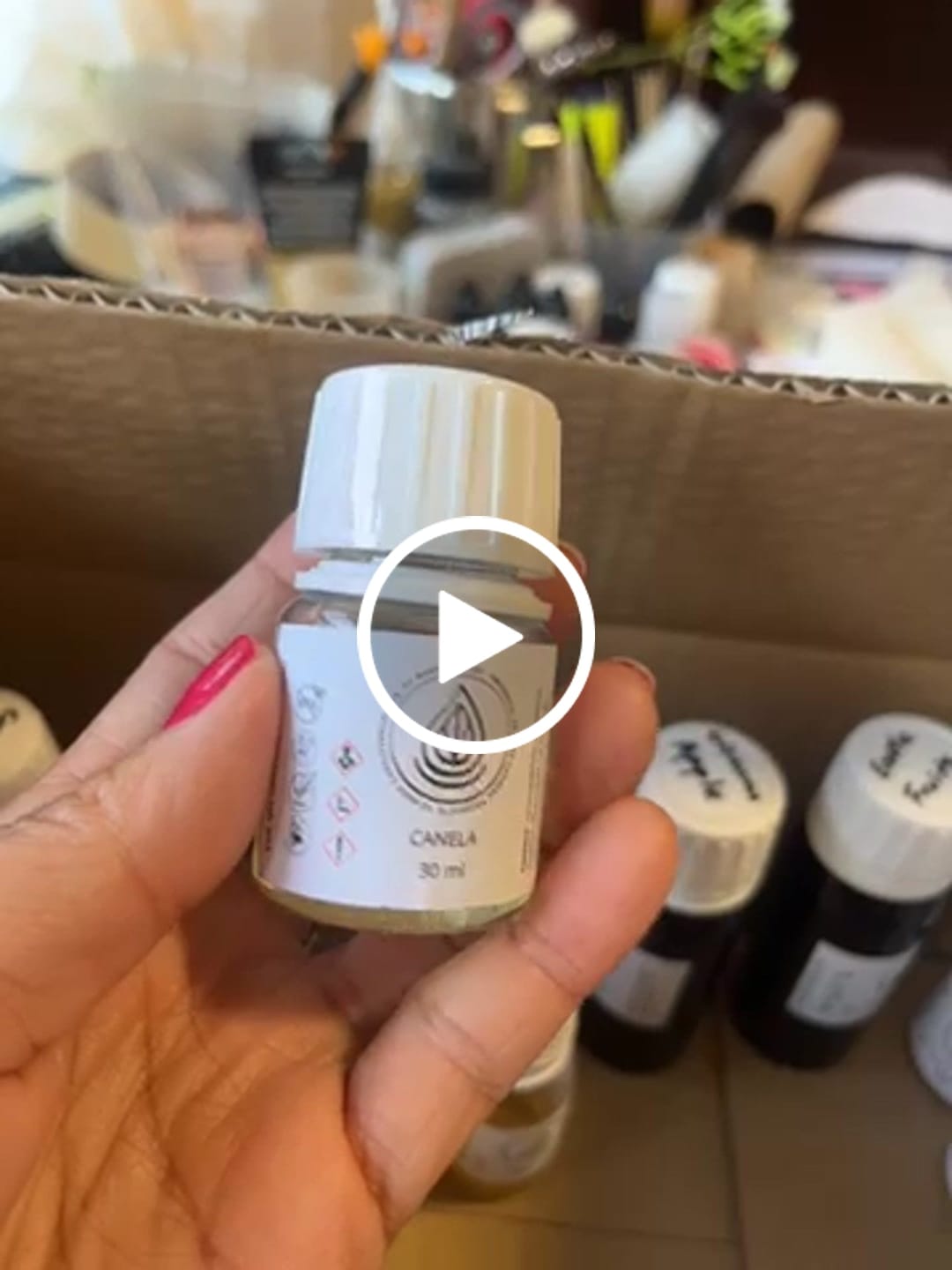 Customer video review of Fragancia CANELA