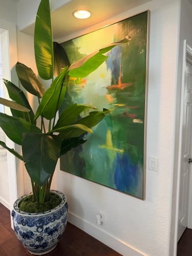 Customer review photo for Colorful Painting #CA374
