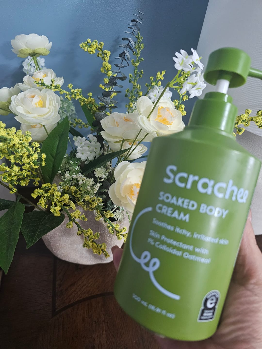 Customer photo review of Soaked Body Cream
