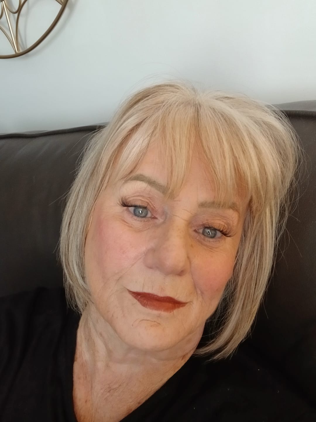 Customer photo review of Desire - Lazy Girl Pre-Glued Lashes