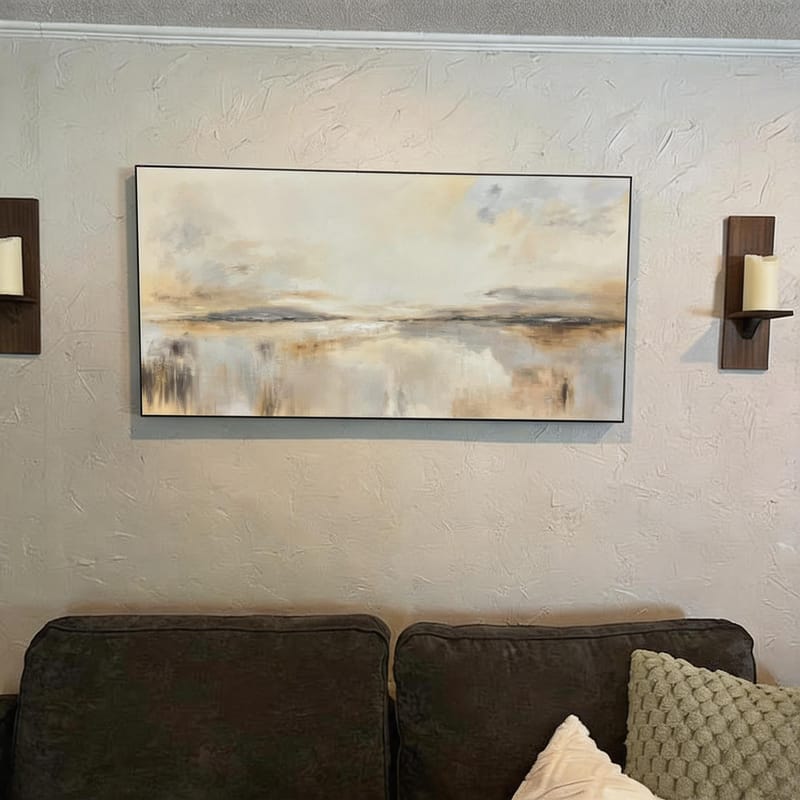 Customer photo review of Abstract Wall Art #VA133