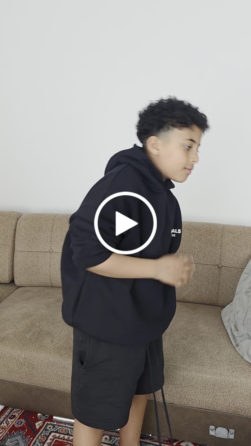 Customer video review of Fear of God Essentials Fleece Hoodie Black