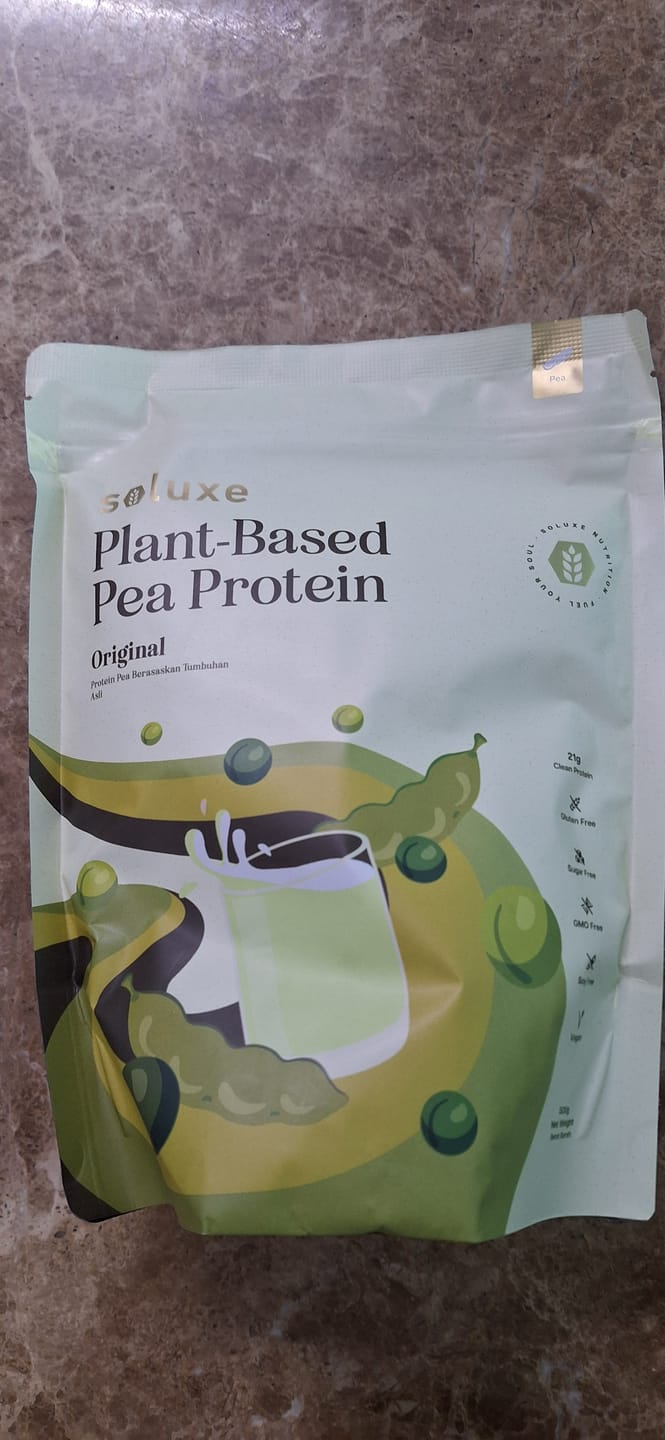 Customer photo review of (Sale) Original Pea Protein Isolate - Unflavoured - (Short Expiry / Packaging Defect/ Old Packaging)