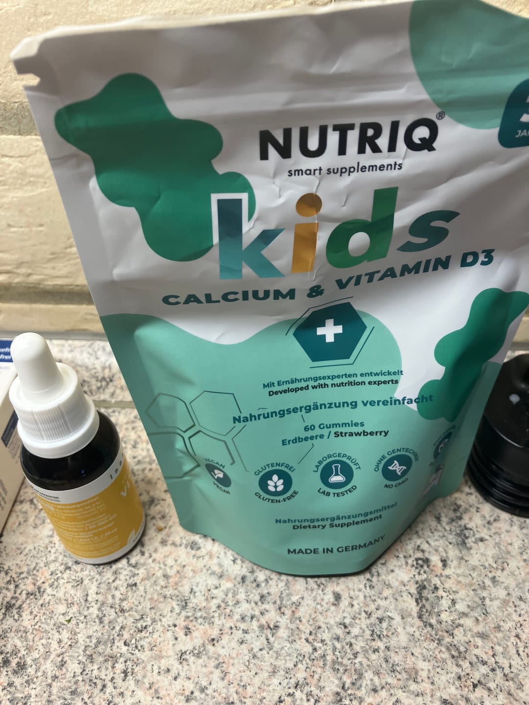 Customer photo review of Kids Calcium & Vitamin D3