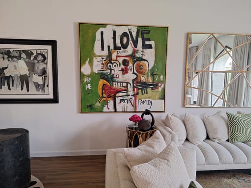 Customer review photo for Abstract Graffiti Art #GA139