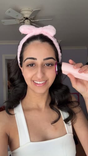 Customer photo review of INIA FLARE Microcurrent Facial Device