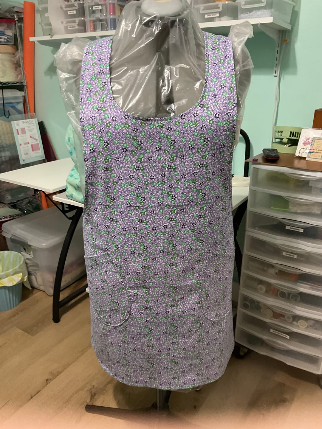 Customer photo review of Crisscross Apron Pattern, Mary Mulari Designs
