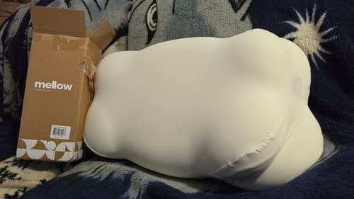 Customer photo review of CloudAlign™ Pillow