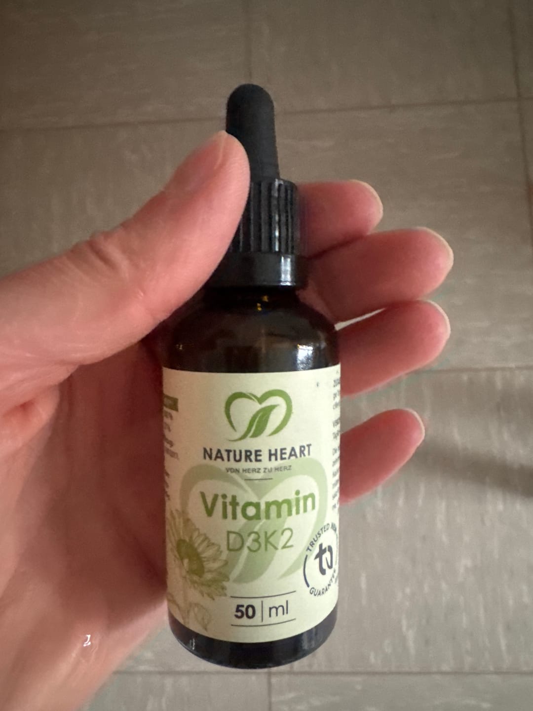 Customer photo review of Vitamin D3+K2 Tropfen