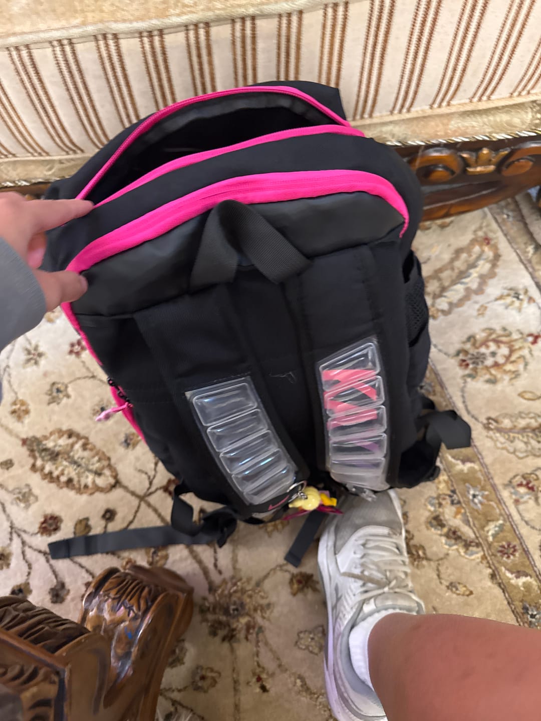 Customer photo review of Hoop Armour™ Elite Backpack "Kay Yow"