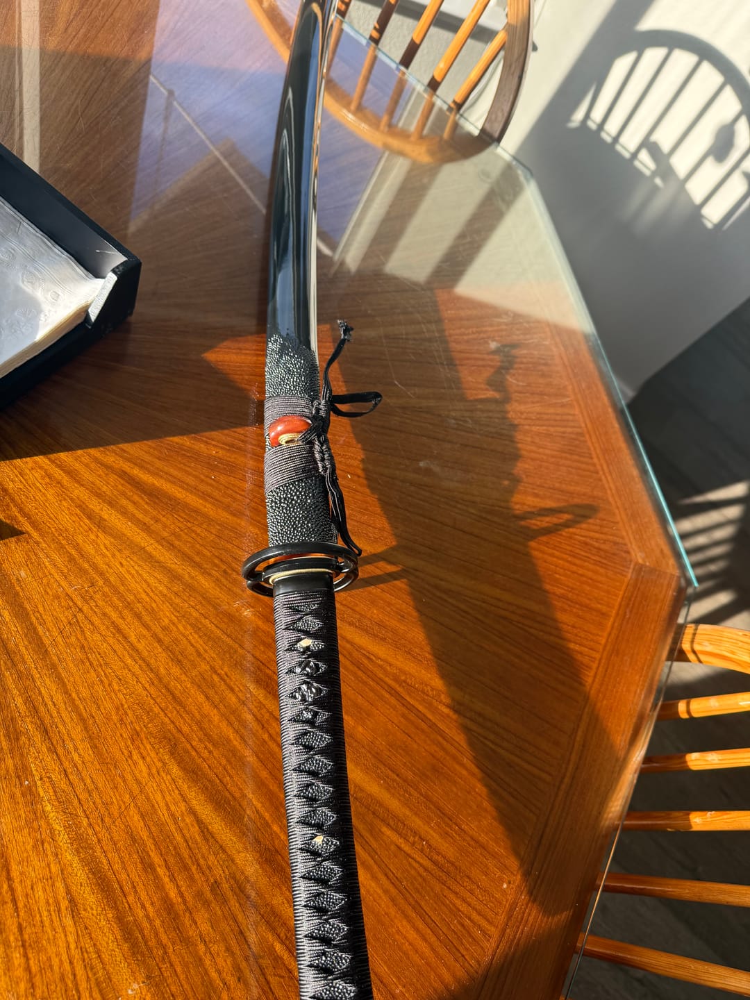 Customer photo review of Custom Your Own Katana