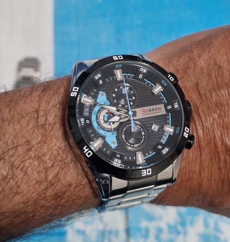 Customer photo review of Curren Madrid® orologio uomo acciaio