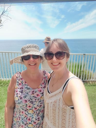 Customer photo review of Natural Mineral Sunscreen SPF 30 (Neroli)