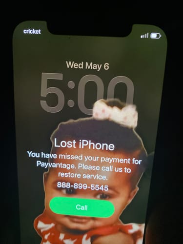 Customer photo review of Iphone 12