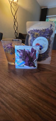 Customer photo review of Blue Lotus Tea Cut
