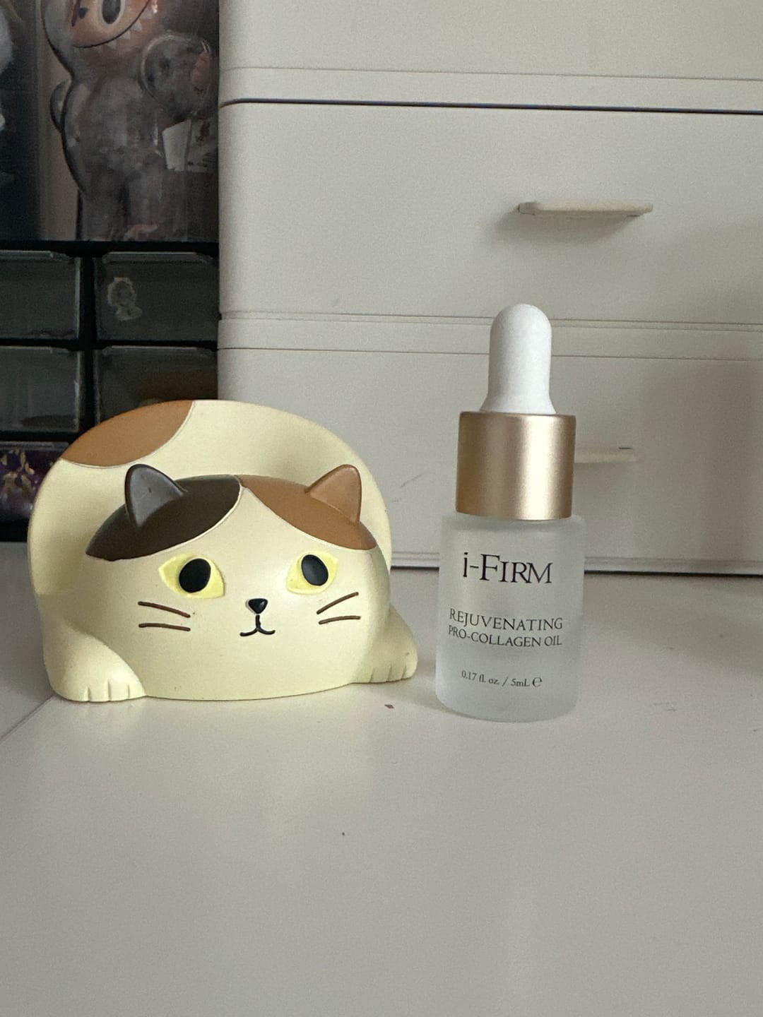 Customer photo review of i-FIRM Rejuvenating Pro-Collagen Oil