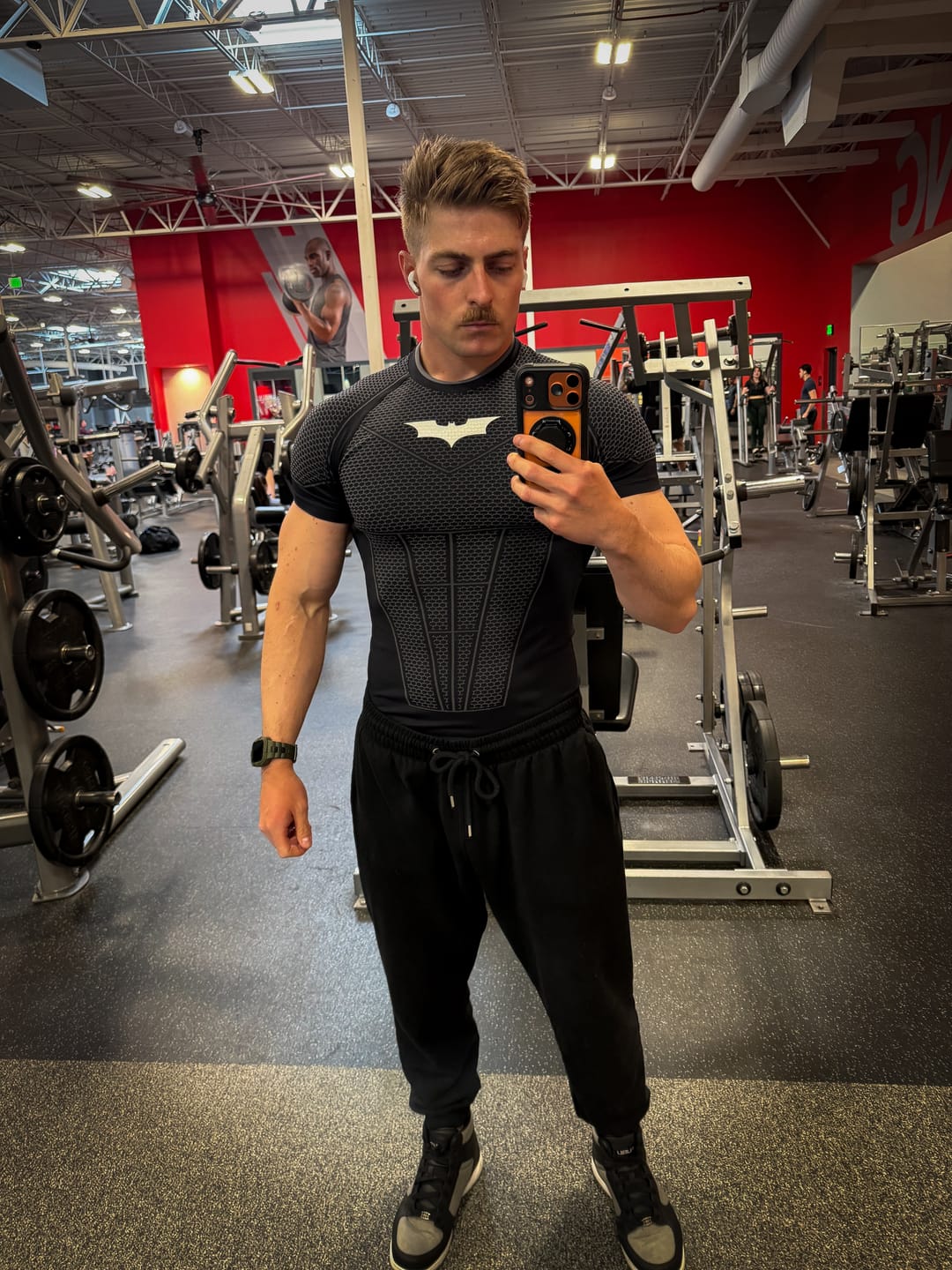 Customer photo review of 4259 - Batman Compression Tees