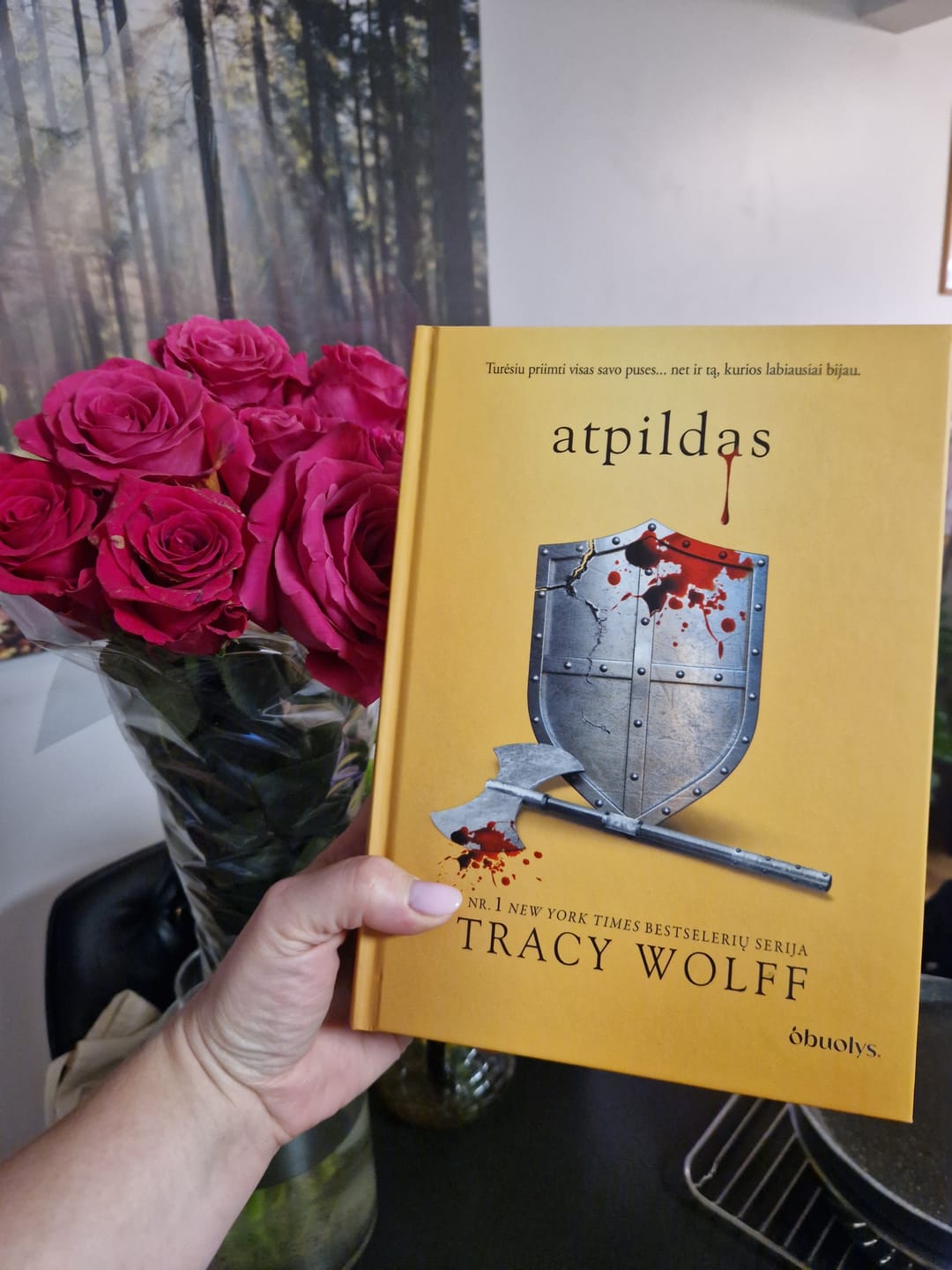 Customer photo review of Atpildas: Nr. 1 New York Times bestselerių serijos troškimas ketvirtoji dalis (kolekcinis leidimas)