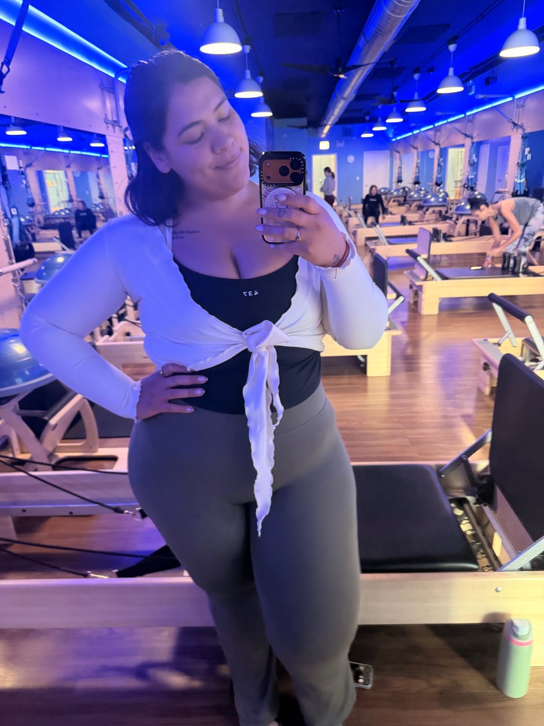 Customer photo review of The Sculpt Tank / Black-Cream