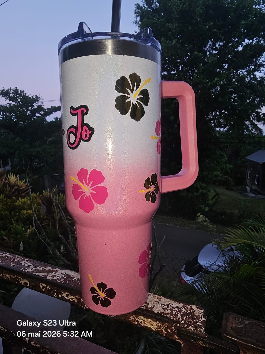 Customer photo review of Shiny Bottle - Gobelet isotherme