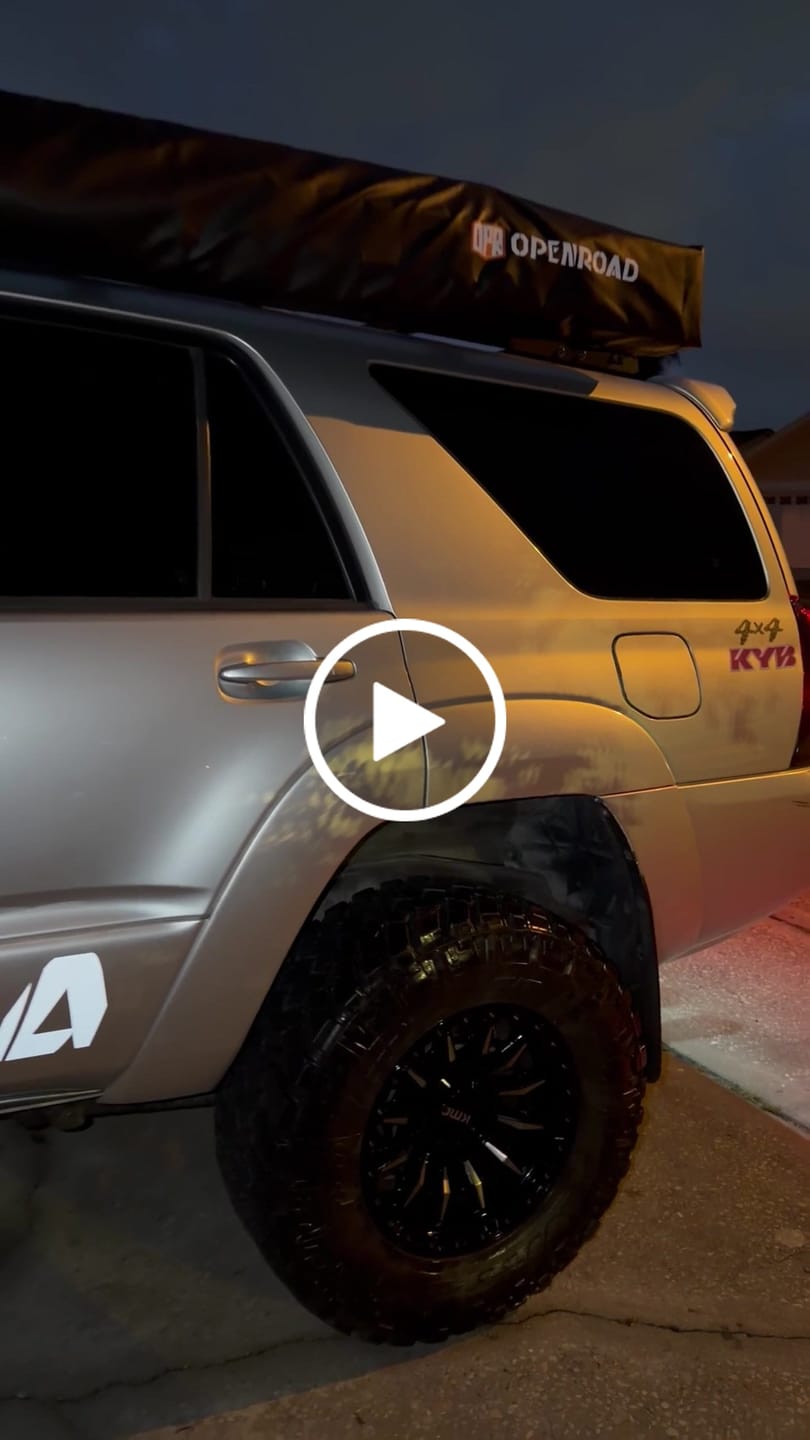 Customer video review of OPENROAD 180 Free Standing Awning